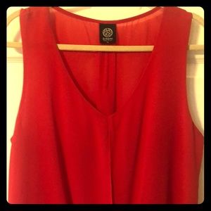 Flowy red Babeau tank size XL
